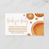 Little Cutie Pie Autumn Baby Shower Books for Baby