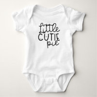 Little Cutie Pie Baby One-Piece