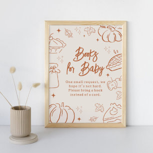 Little Cutie Pie Baby Shower Books for Baby Sign