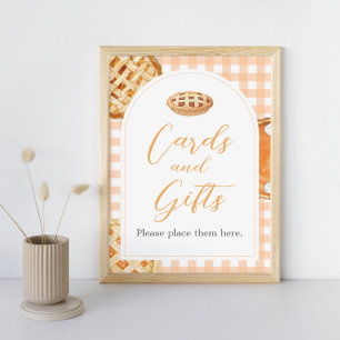 Little Cutie Pie Baby Shower Cards and Gifts Sign