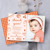 Little Cutie Pie! Fall 1st Birthday Photo
