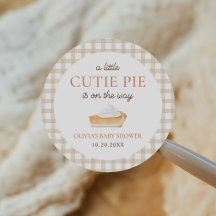 Little Cutie Pie Fall Baby Shower