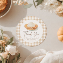 Little Cutie Pie Rustic Fall Baby Shower