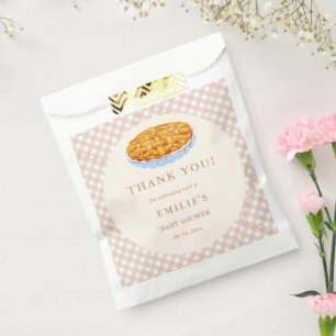 Little Cutie Pie Thanksgiving Baby Shower Thanks Favour Bags