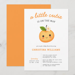 Little Cutie Summer Baby Shower Invitation