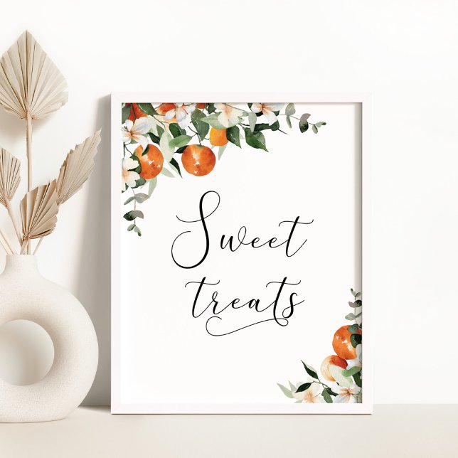 Little cutie sweet treats. Citrus sweet treats Poster (Creator Uploaded)