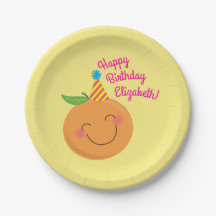 Little Cutie Tangerine Birthday Party