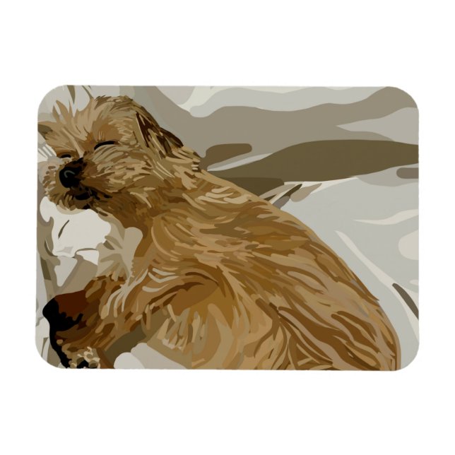 Little Daisy dog  Magnet (Horizontal)