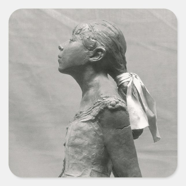 Little Dancer, Aged 14 Square Sticker (Front)