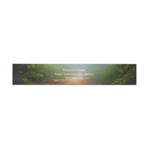 Little Dark Forest Demon –Cute Gothic Fantasy Girl Invitation Belly Band