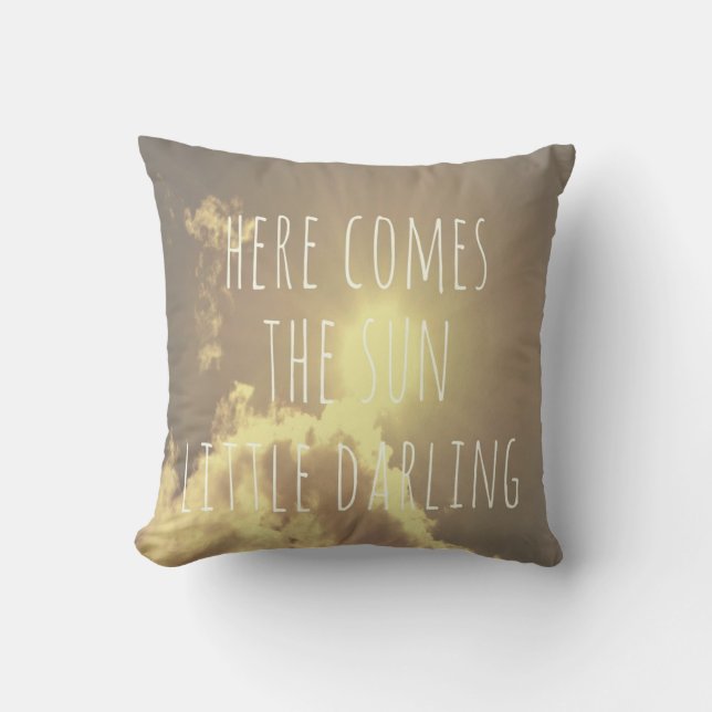 Little Darling Pillow (Front)