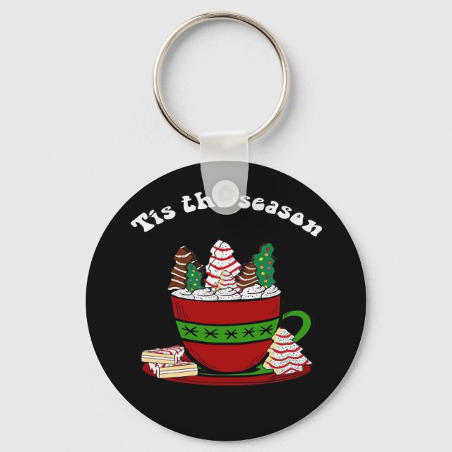 Little Debbie Tis The Season Key Ring (Front)