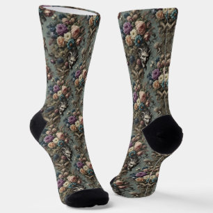 Little Demons Dare to Dream – Gothic Tapestry Socks