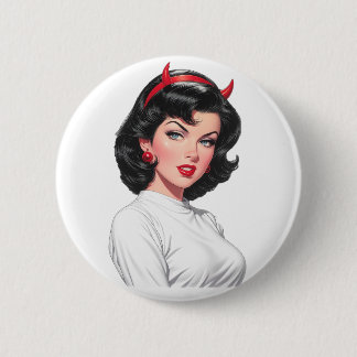 Little Devil 6 Cm Round Badge