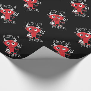 Little Devil - Glossy Wrapping Paper, 30" x 6' Paper