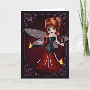 Little Devil Ladybug Design 3 Greeting Card