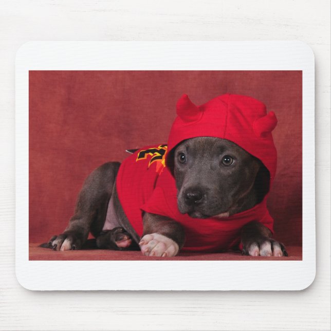 Little Devil Mouse Pad (Front)