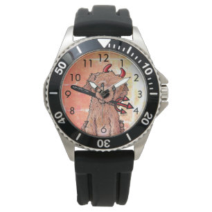 Little Devil Red DOODLEMOJI Watch