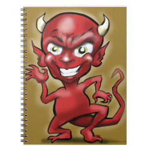 Little Devil Spiral Notebook