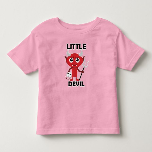 Little Devil - Toddler Fine Jersey T-Shirt (Front)