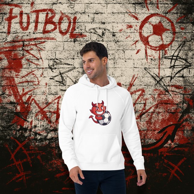 Little Devil with a soccer ball Hoodie (Creator Uploaded)