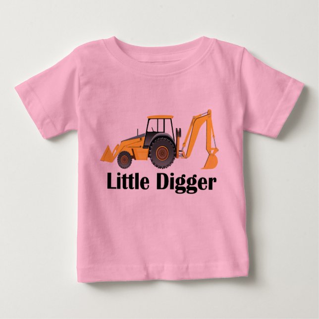 Little Digger - Baby Fine Jersey T-Shirt Baby T-Shirt (Front)