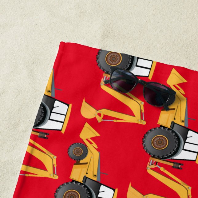 Little Digger - Beach Towel (In Situ)