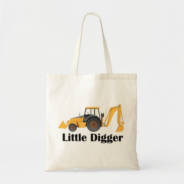 Little Digger - Budget Tote Tote Bag (Front)