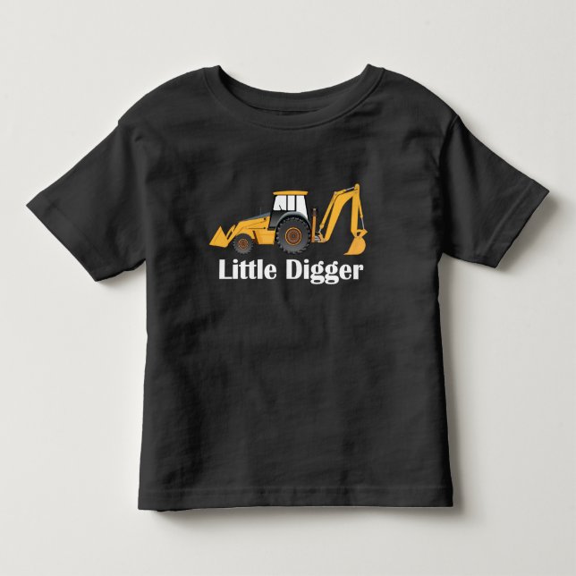 Little Digger - Toddler Pullover Hoodie (Front)