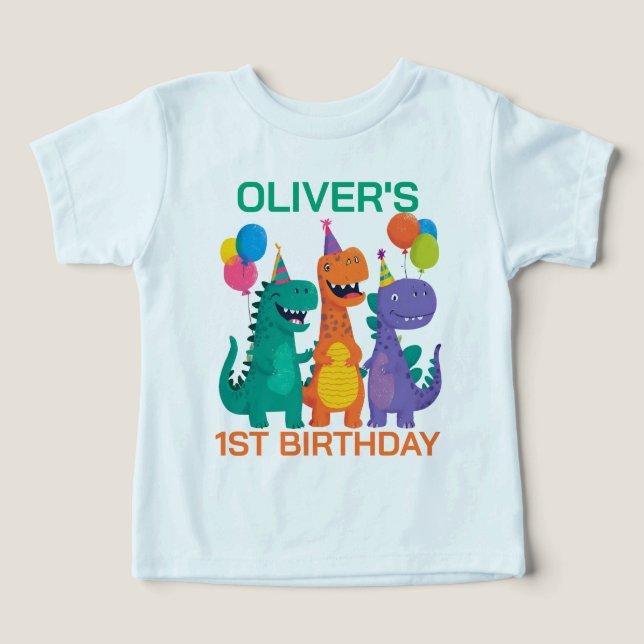 Little Dino 1st Birthday (Design Front)