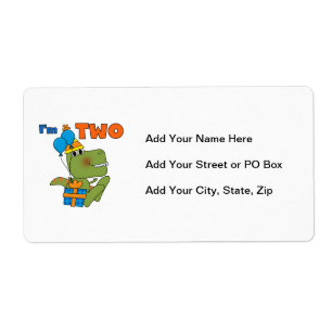 Little Dino 2nd Birthday Tshirts and Gifts