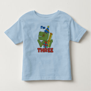 Little Dino 3rd Birthday Tshirts and Gifts