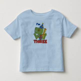 Little Dino 3rd Birthday Tshirts and Gifts