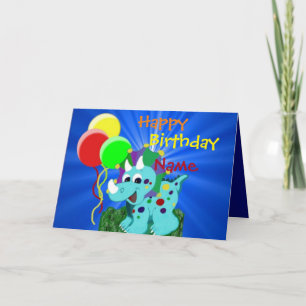 Little Dino Birthday Card