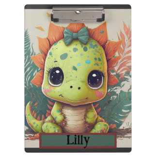 Little Dino Explorer: Roar with Confidence! Clipboard
