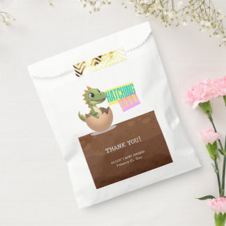 Little Dinosaur Hatching Soon Favour Bags