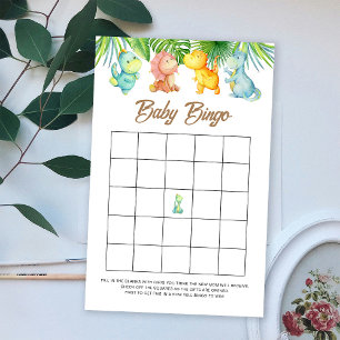 Little Dinosaurs Baby Bingo Game