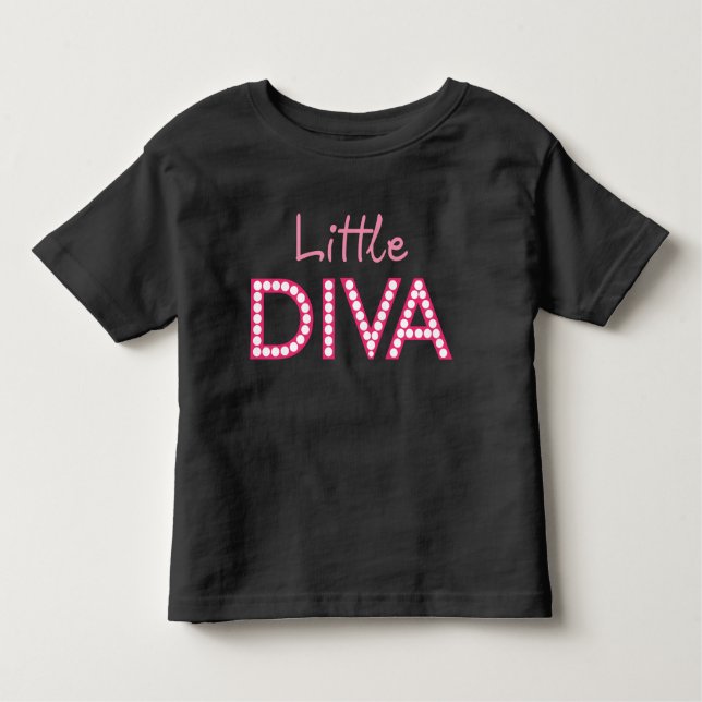 Little Diva Toddler T-Shirt (Front)