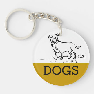 Little Dog Key Ring