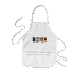 Little Dog Lover Tshirts and Gifts Kids Apron