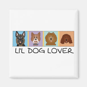 Little Dog Lover Tshirts and Gifts Magnet