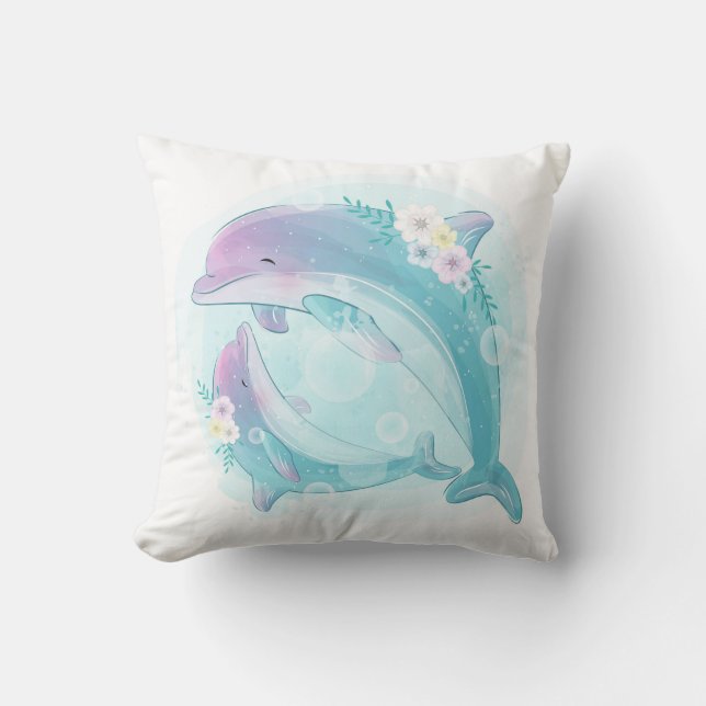 Little Dolphin Cushion (Front)