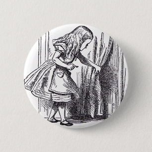 Little Door 6 Cm Round Badge