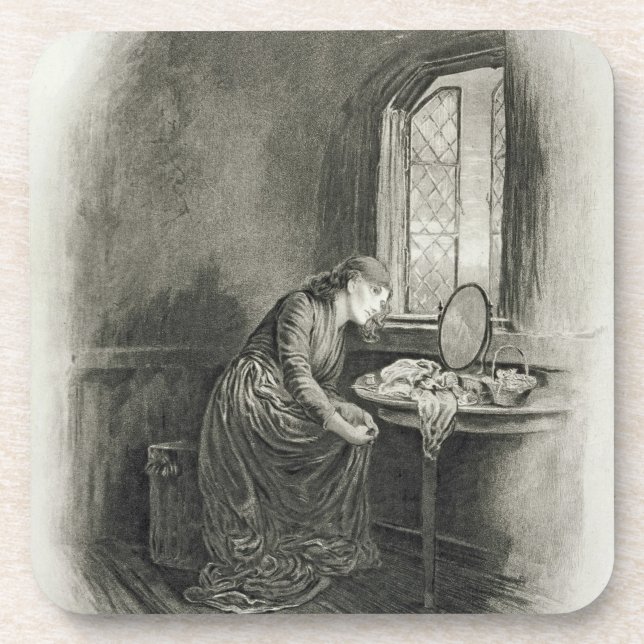 Little Dorrit, from 'Charles Dickens: A Gossip abo Coaster (Front)