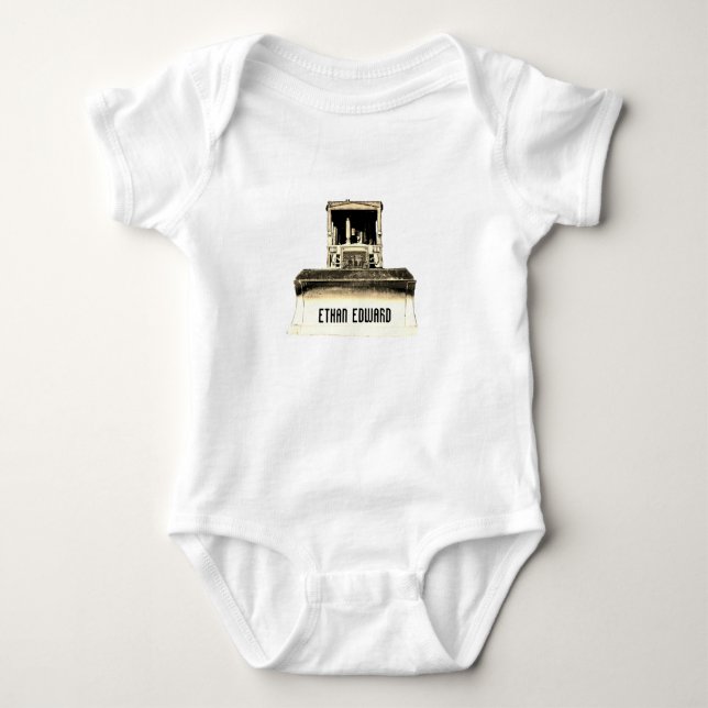 Little Dozer Baby Bodysuit (Front)