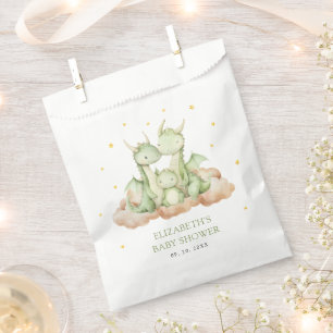 Little Dragon Baby Shower Favour Bags