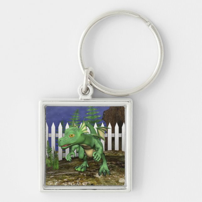 Little Dragon Key Ring (Front)