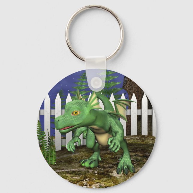 Little Dragon Key Ring (Front)