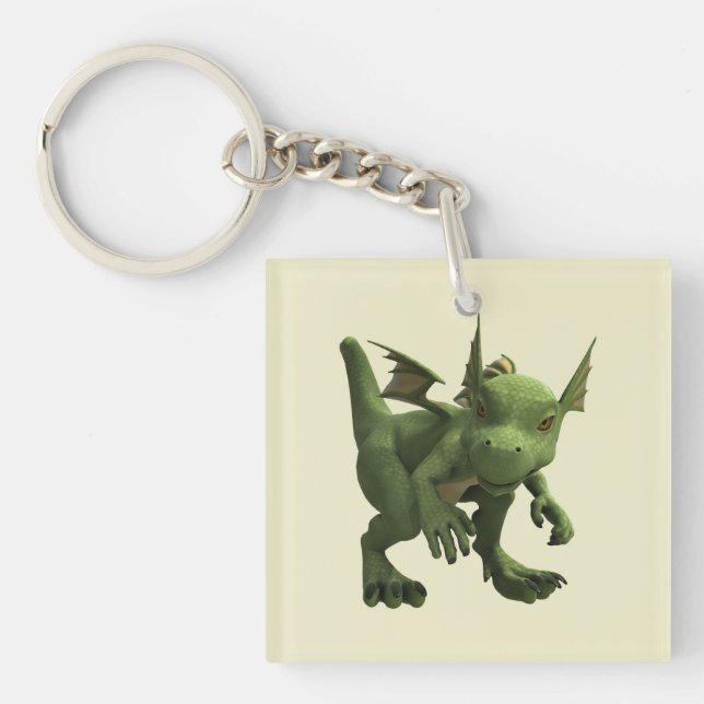 Little Dragon Key Ring (Front)