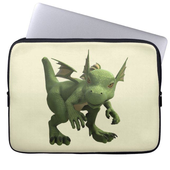 Little Dragon Laptop Sleeve (Front)